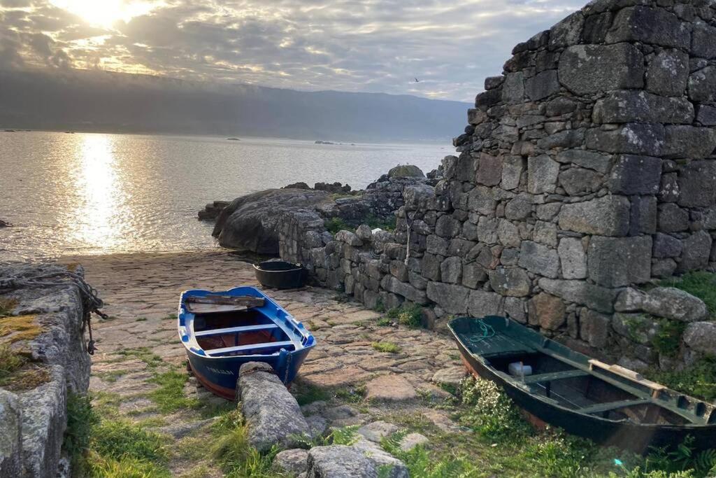 Apartamento Con Vistas Al Mar, Playa De Carnota! Dış mekan fotoğraf